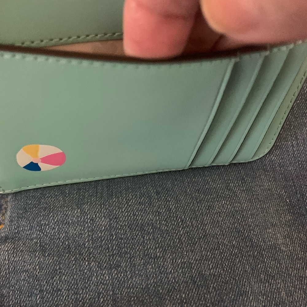 kate spade Poolside Smooth Leather Card Case Wallet NWT - Picture 3 of 8